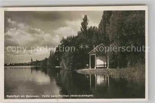 AK / Ansichtskarte Radolfzell Bodensee Pavillon Mettnauanlagen Kat. Radolfzell am Bodensee