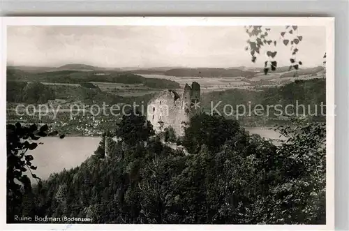 AK / Ansichtskarte Bodman Bodensee Ruine