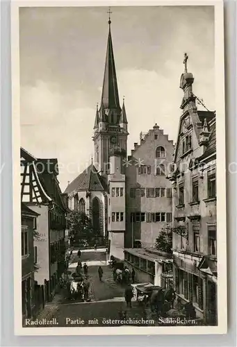 AK / Ansichtskarte Radolfzell Bodensee oesterreichisches Schloesschen Kat. Radolfzell am Bodensee