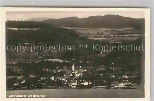 AK / Ansichtskarte Ludwigshafen Bodensee Panorama Kat. Bodman Ludwigshafen