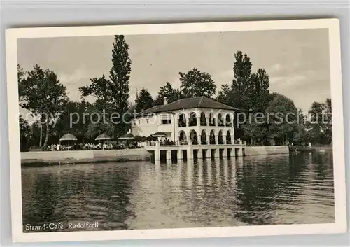 AK / Ansichtskarte Radolfzell Bodensee Strand Cafe Mettnau Kat. Radolfzell am Bodensee