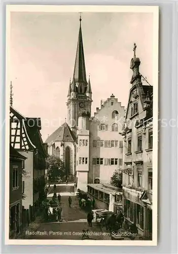 AK / Ansichtskarte Radolfzell Bodensee oesterreichisches Schloesschen Kat. Radolfzell am Bodensee