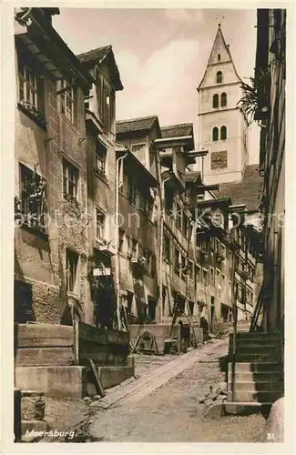 AK / Ansichtskarte Meersburg Bodensee Stadtansicht Kat. Meersburg