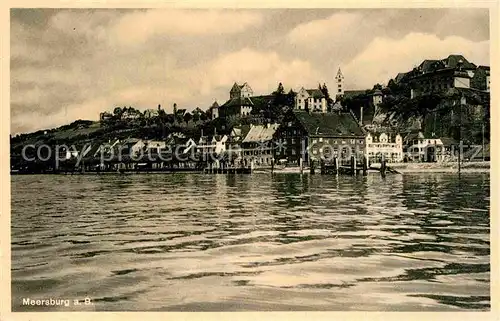 AK / Ansichtskarte Meersburg Bodensee Panorama Kat. Meersburg