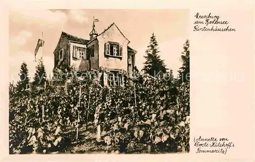 AK / Ansichtskarte Meersburg Bodensee Fuerstenhaeuschen Kat. Meersburg