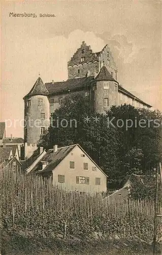 AK / Ansichtskarte Meersburg Bodensee Schloss Kat. Meersburg