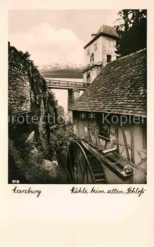 AK / Ansichtskarte Meersburg Bodensee Muehle beim alten Schloss Kat. Meersburg