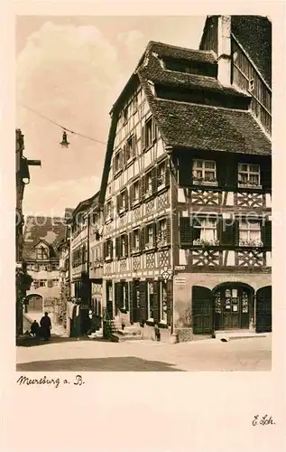 AK / Ansichtskarte Meersburg Bodensee Fachwerkhaus Kat. Meersburg