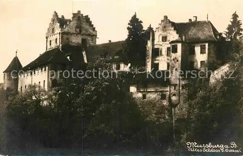 AK / Ansichtskarte Meersburg Bodensee Altes Schloss Kat. Meersburg