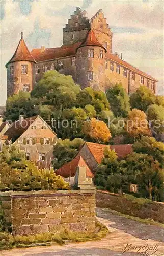 AK / Ansichtskarte Meersburg Bodensee Schloss Kat. Meersburg