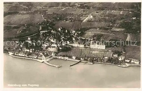 AK / Ansichtskarte Meersburg Bodensee Fliegeraufnahme Kat. Meersburg