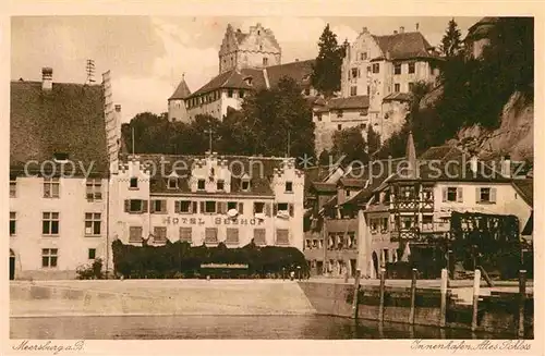 AK / Ansichtskarte Meersburg Bodensee Innenhafen Schloss Kat. Meersburg