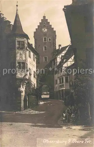 AK / Ansichtskarte Meersburg Bodensee Oberes Tor  Kat. Meersburg