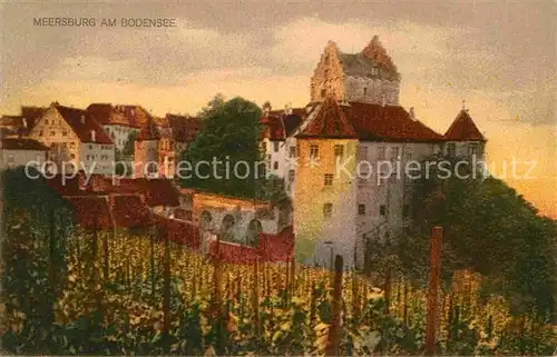 AK / Ansichtskarte Meersburg Bodensee Schloss Kat. Meersburg