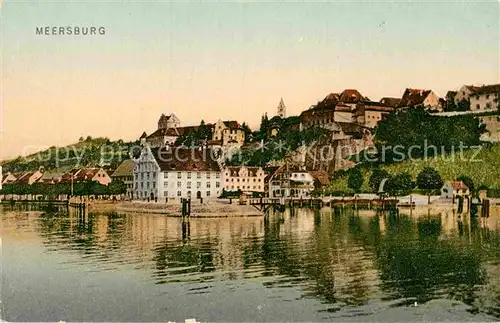 AK / Ansichtskarte Meersburg Bodensee Panorama  Kat. Meersburg