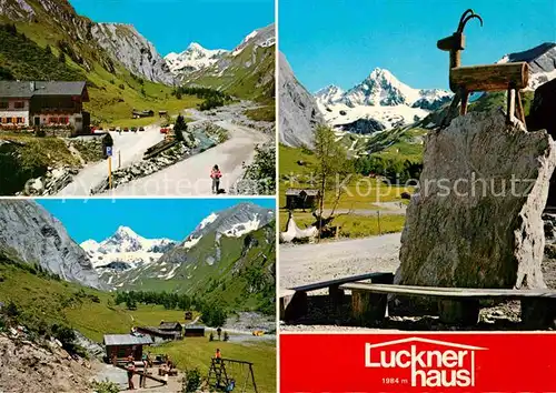 AK / Ansichtskarte Kals Grossglockner Lucknerhaus Alpengasthof Pension Koednitztal Kinderspielplatz Glocknergams Hohe Tauern Kat. Kals am Grossglockner