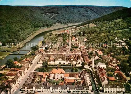 AK / Ansichtskarte Bad Karlshafen Weserbergland Fliegeraufnahme Kat. Bad Karlshafen