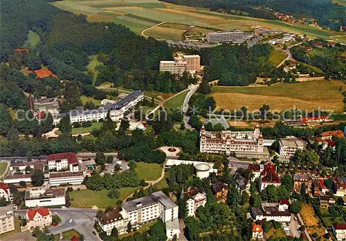 AK / Ansichtskarte Bad Wildungen Kurviertel Fliegeraufnahme Kat. Bad Wildungen