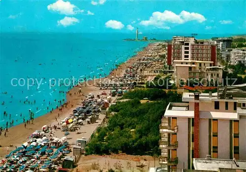 AK / Ansichtskarte Lido di Jesolo Strand Leuchtturm  Kat. Italien