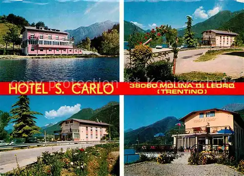 AK / Ansichtskarte Molina di Ledro Hotel San Carlo