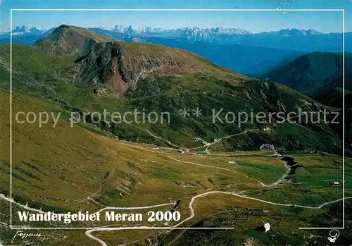 AK / Ansichtskarte Hafling Panorama Wandergebiet Meran Kat. Bozen Suedtirol