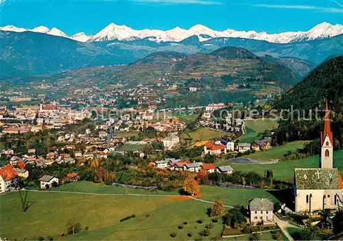 AK / Ansichtskarte Brixen Suedtirol Panorama mit Kirche Kat. Bressanone