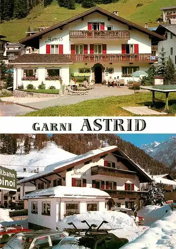 AK / Ansichtskarte Selva Val Gardena Tirol Garni Hotel Astrid Kat. Wolkenstein Groeden