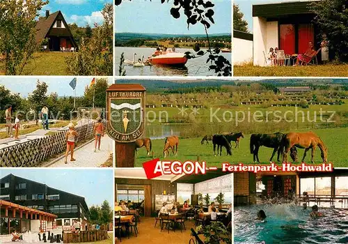 AK / Ansichtskarte Kell See AEGON Ferienpark Hochwald Minigolf Restaurant Hallenbad Kat. Kell am See