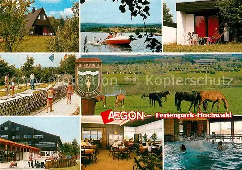AK / Ansichtskarte Kell See AEGON Ferienpark Hochwald Minigolf Pferdeweide Restaurant Hallenbad Kat. Kell am See