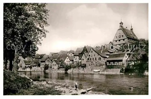 AK / Ansichtskarte Besigheim Blick von der Enzbruecke Kat. Besigheim