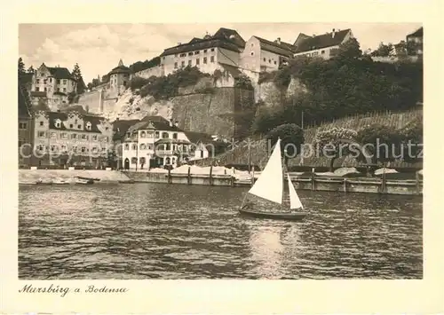 AK / Ansichtskarte Meersburg Bodensee Teilansicht  Kat. Meersburg