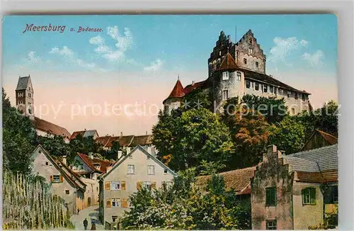 AK / Ansichtskarte Meersburg Bodensee Schloss Kat. Meersburg