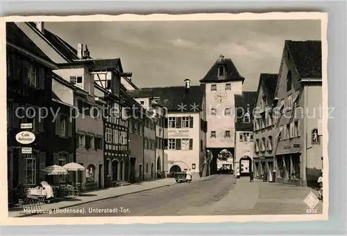 AK / Ansichtskarte Meersburg Bodensee Unterstadt Tor Kat. Meersburg