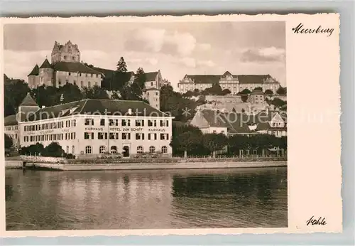 AK / Ansichtskarte Meersburg Bodensee Schloss Kurhaus Hotel zum Schiff Kat. Meersburg