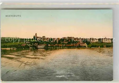 AK / Ansichtskarte Meersburg Bodensee Panorama Kat. Meersburg