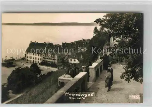 AK / Ansichtskarte Meersburg Bodensee Kaenzele Kat. Meersburg