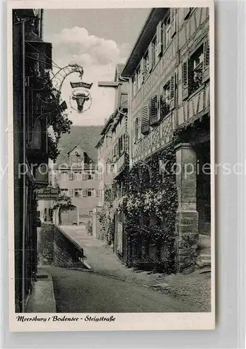 AK / Ansichtskarte Meersburg Bodensee Steigstrasse Kat. Meersburg