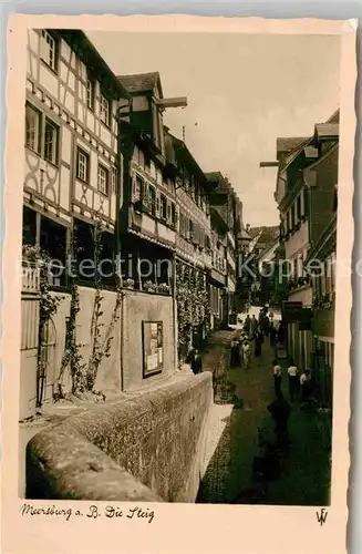 AK / Ansichtskarte Meersburg Bodensee Steig Kat. Meersburg