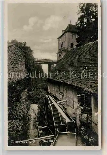 AK / Ansichtskarte Meersburg Bodensee Muehle beim alten Schloss Kat. Meersburg