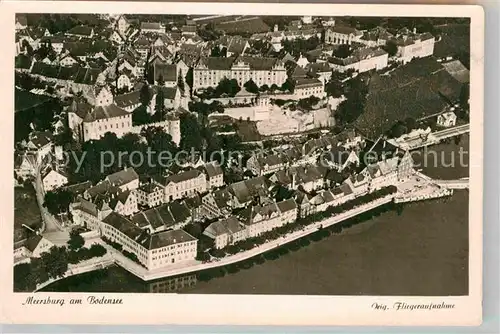 AK / Ansichtskarte Meersburg Bodensee Fliegeraufnahme Kat. Meersburg