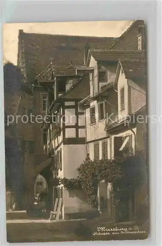 AK / Ansichtskarte Meersburg Bodensee Haeuser am Schlossplatz Kat. Meersburg