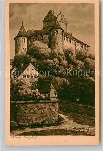 AK / Ansichtskarte Meersburg Bodensee Schloss Kat. Meersburg