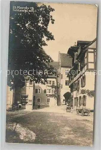 AK / Ansichtskarte Meersburg Bodensee Schlossplatz Kat. Meersburg