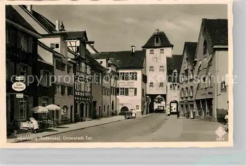 AK / Ansichtskarte Meersburg Bodensee Unterstadt Untertor Kat. Meersburg