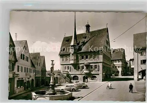 AK / Ansichtskarte Bietigheim Baden Enz Marktplatz Kat. Bietigheim