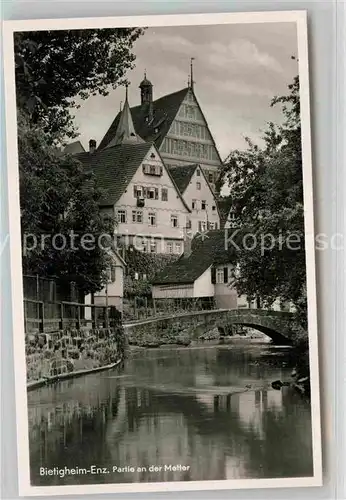 AK / Ansichtskarte Bietigheim Baden Partie an der Metter Kat. Bietigheim