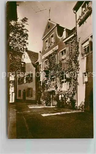 AK / Ansichtskarte Meersburg Bodensee Winzerstube zum Becher Kat. Meersburg