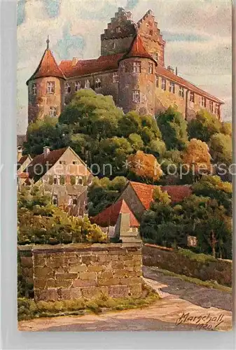 AK / Ansichtskarte Meersburg Bodensee Schloss Kat. Meersburg