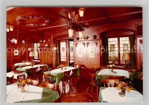 AK / Ansichtskarte Meersburg Bodensee Weinstube zum Becher Kat. Meersburg