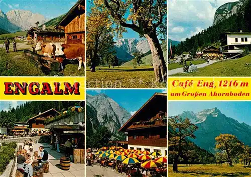 AK / Ansichtskarte Engalm Cafe Eng am Grossen Ahornboden Kat. Schwaz